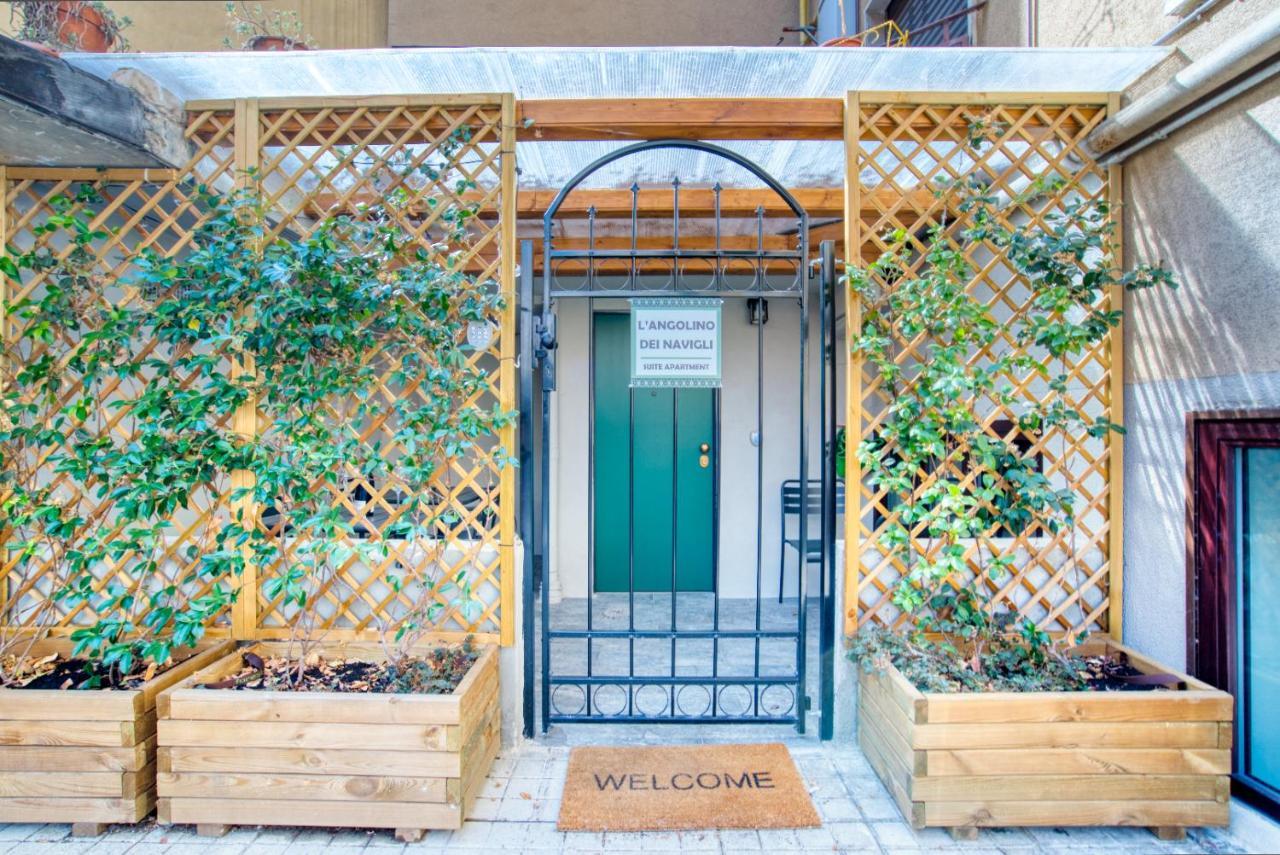 ミラノItalianflat - L'Angolo Dei Navigliアパートメント エクステリア 写真